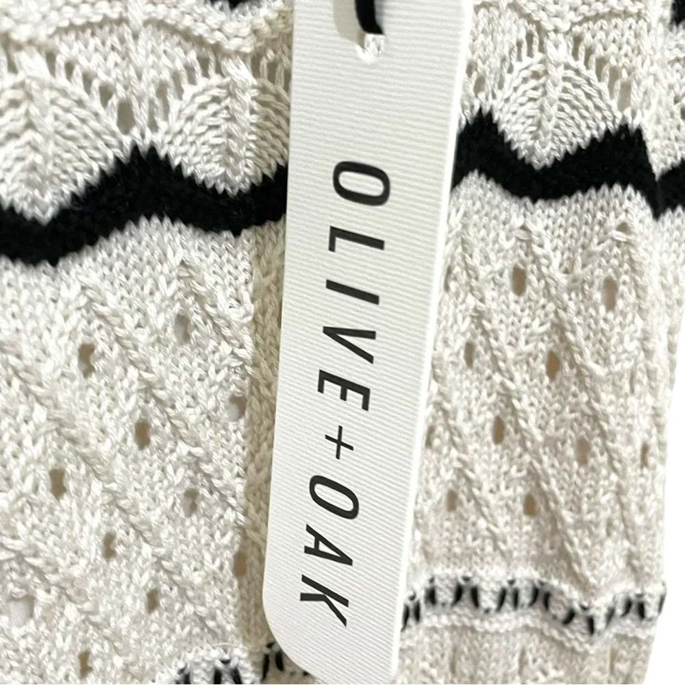 NWT Olive & Oak Crochet Maxi Dress, Size Medium Summer - Picture 13 of 16